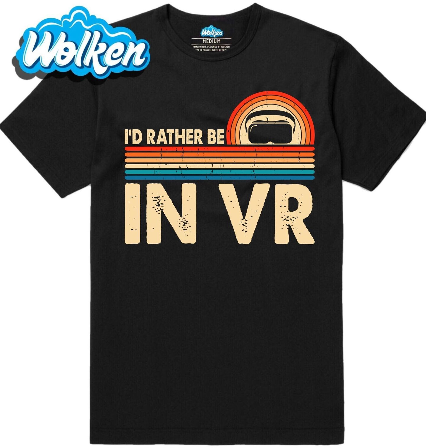 Pánské tričko Radši Bych Byl ve Virtuální Realitě.jpg