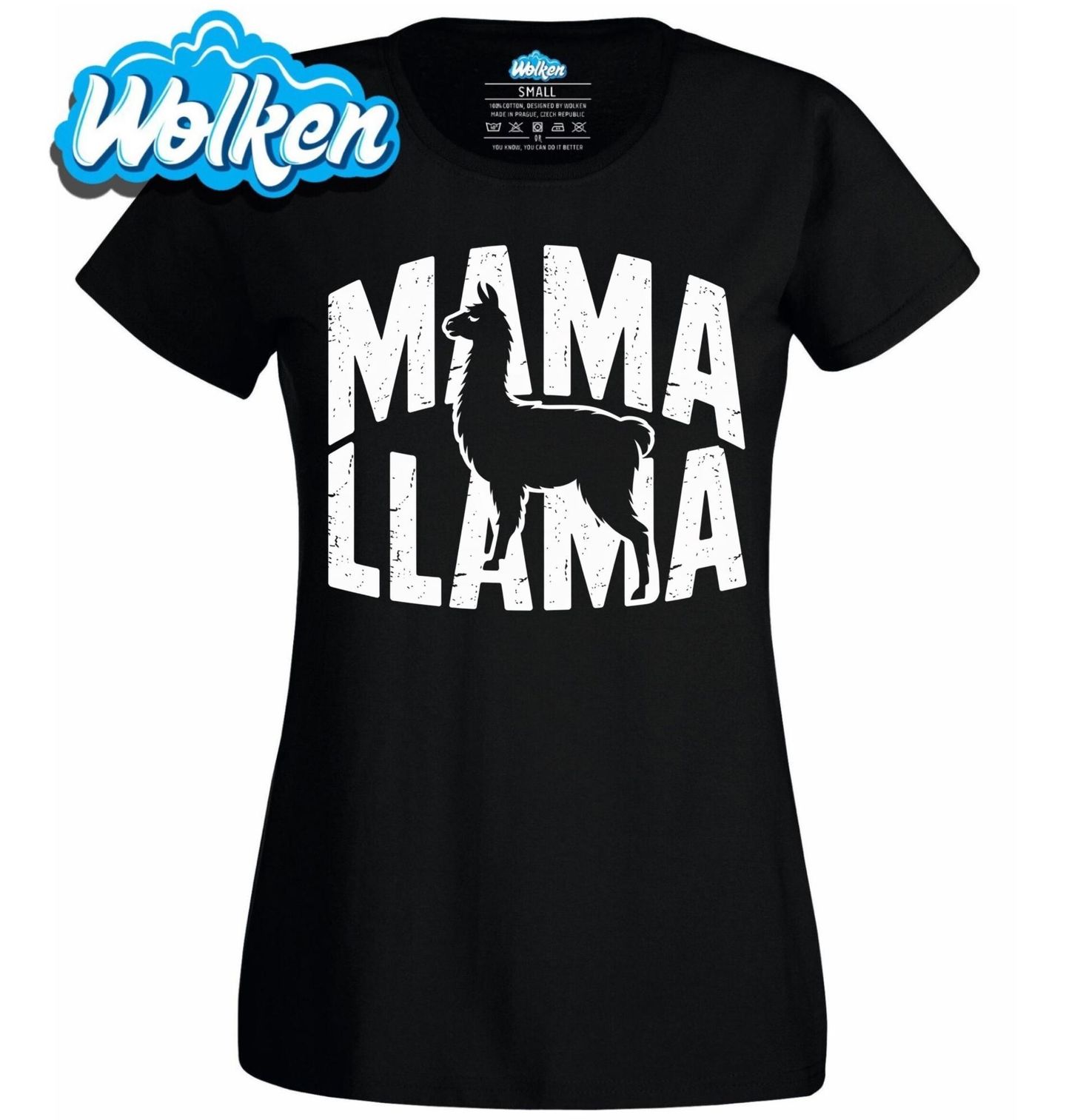 Dámské tričko Mama Lama Styl.jpg
