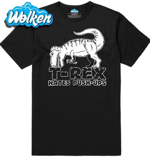 Obrázek produktu Pánské tričko T-Rex nesnáší kliky