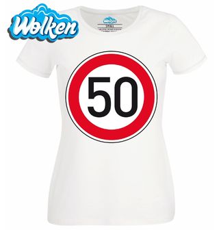 Dámské tričko Nejvyšší dovolená rychlost 50 (2).jpg