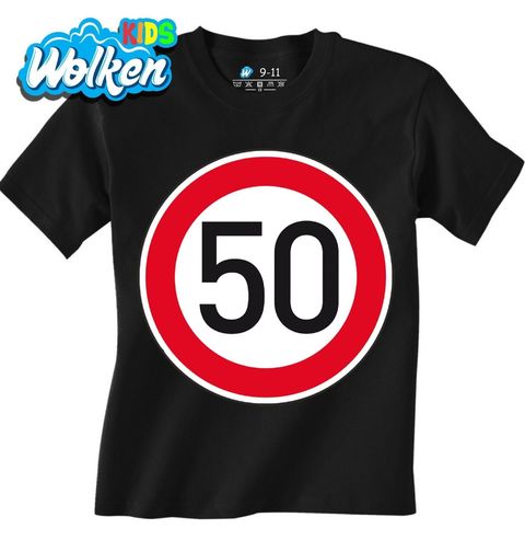 Obrázek produktu Dětské tričko Nejvyšší dovolená rychlost 50