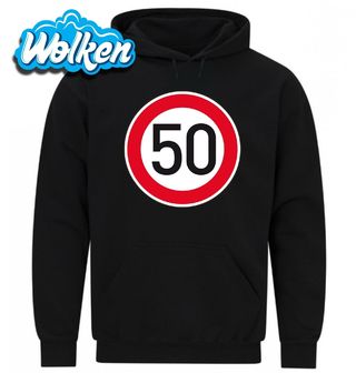 Mikina Nejvyšší dovolená rychlost 50.jpg