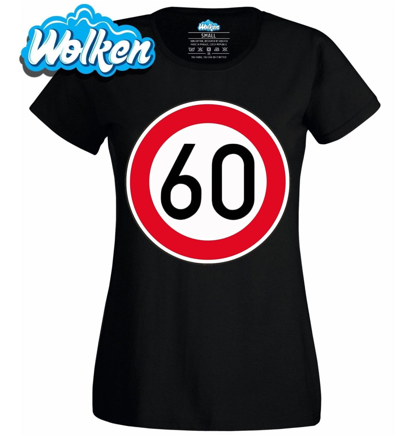 Dámské tričko Nejvyšší dovolená rychlost 60.jpg