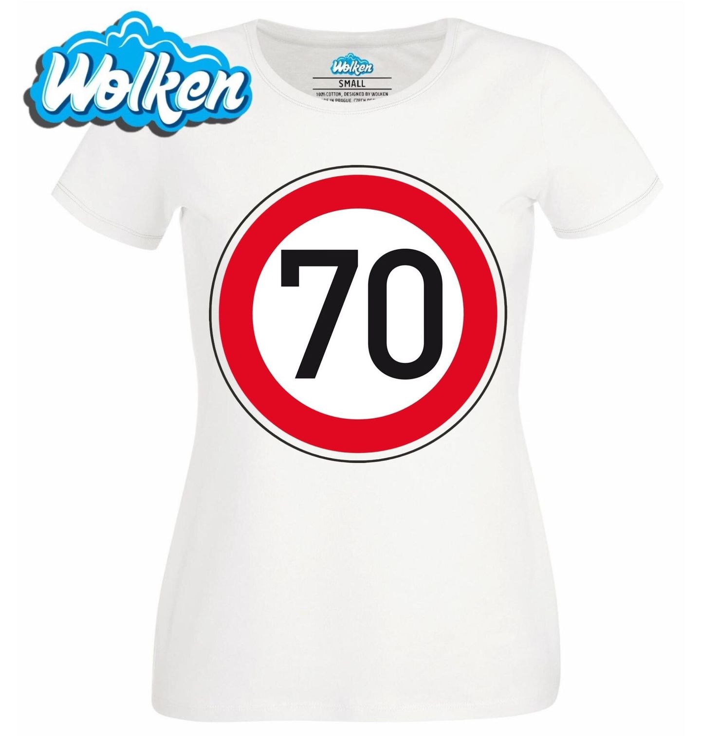 Dámské tričko Nejvyšší dovolená rychlost 70 (2).jpg