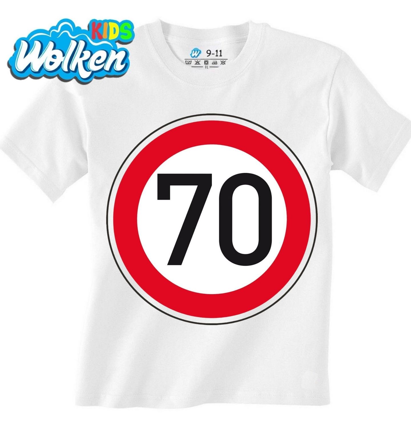 Dětské tričko Nejvyšší dovolená rychlost 70 (2).jpg