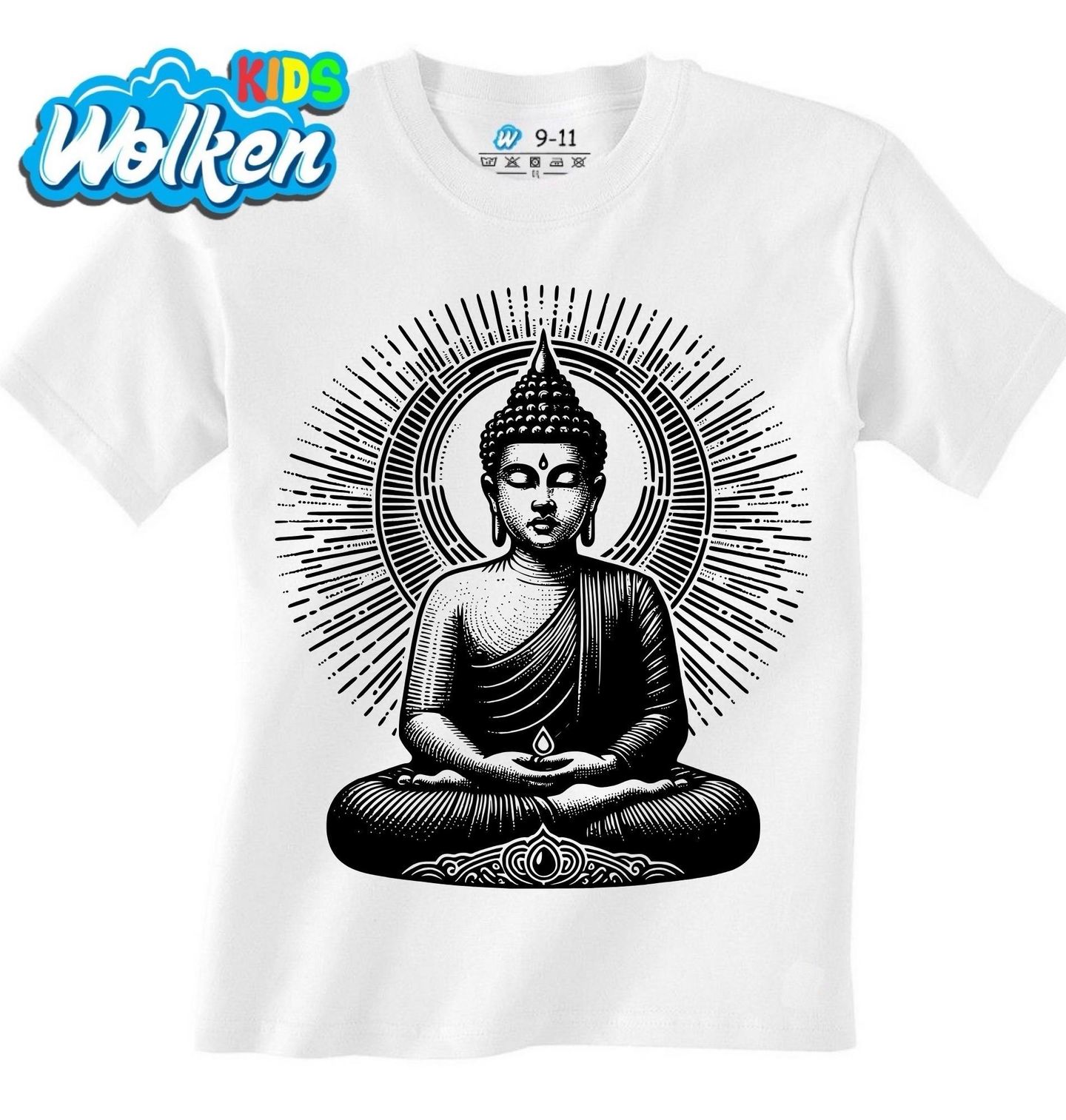 Dětské tričko Buddha Meditace.jpg