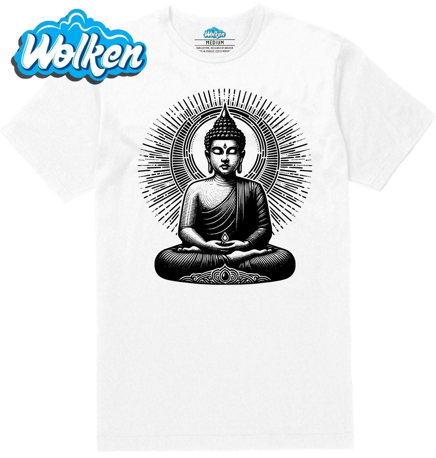 Pánské tričko Buddha Meditace.jpg