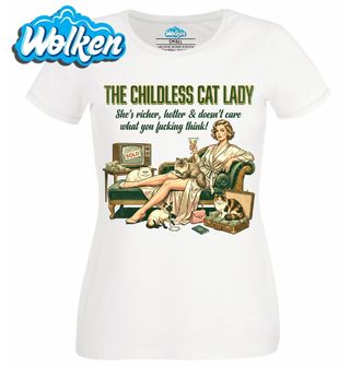 Dámské tričko Luxusní Kočičí Královna.jpg