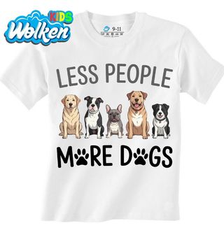 Dětské tričko Méně Lidí, více Psů.jpg