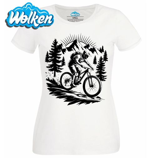 Obrázek produktu Dámské tričko Horské kolo MTB Rider