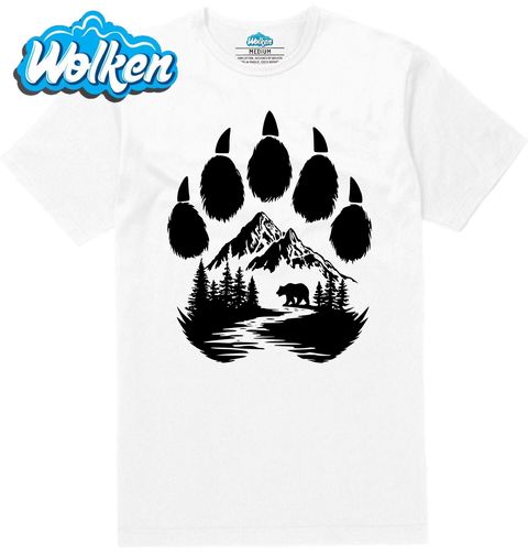 Obrázek produktu Pánské tričko Medvědí Tlapa s Krajinou