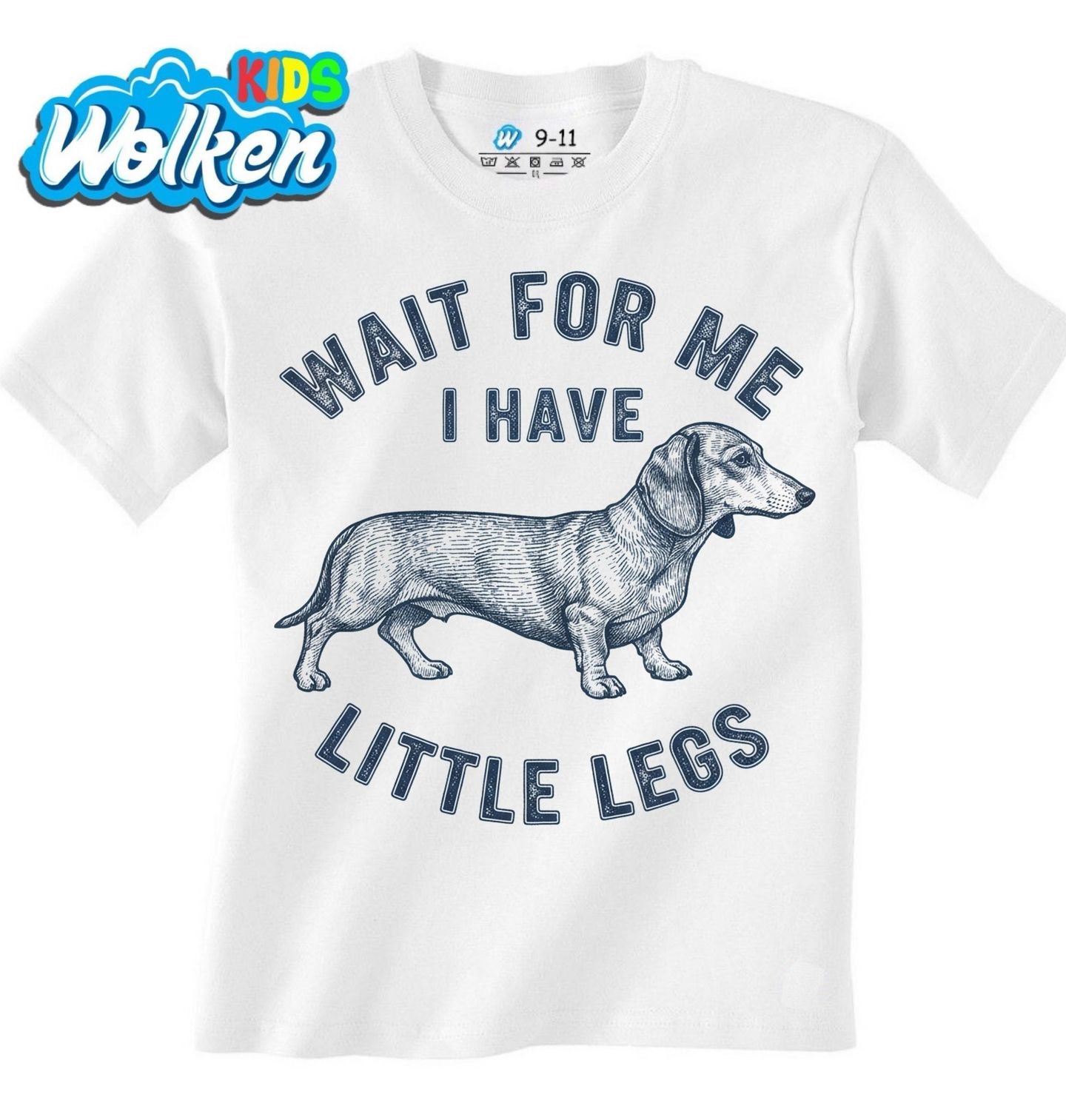 Dětské tričko Počkej na Mě, Mám Krátké Nožky.jpg