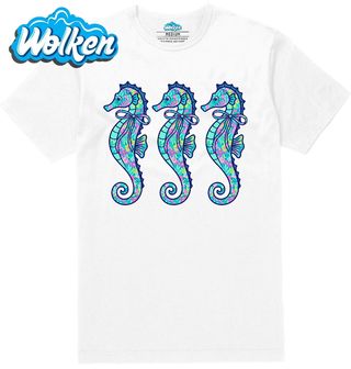 Pánské tričko Barevný Mořský Koník.jpg