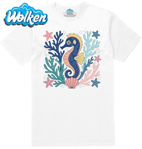 Obrázek produktu Pánské tričko Mořský Koník v Korálech