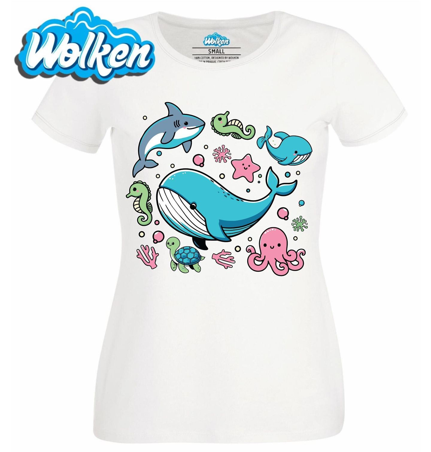 Dámské tričko Roztomilý Oceánský Svět.jpg