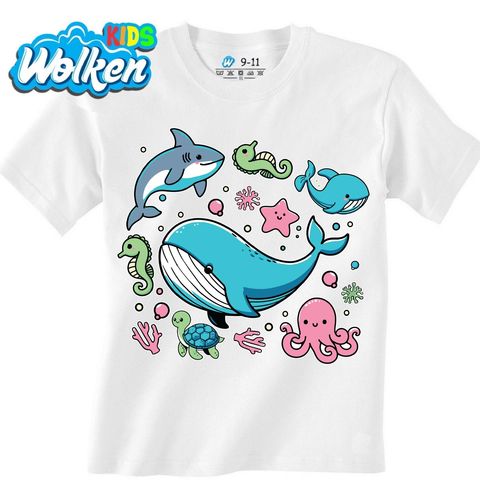 Obrázek produktu Dětské tričko Roztomilý Oceánský Svět