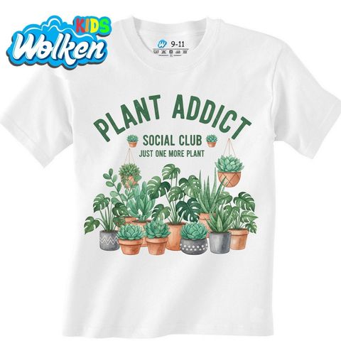 Obrázek produktu Dětské tričko Závislý na Rostlinách Plant Addict