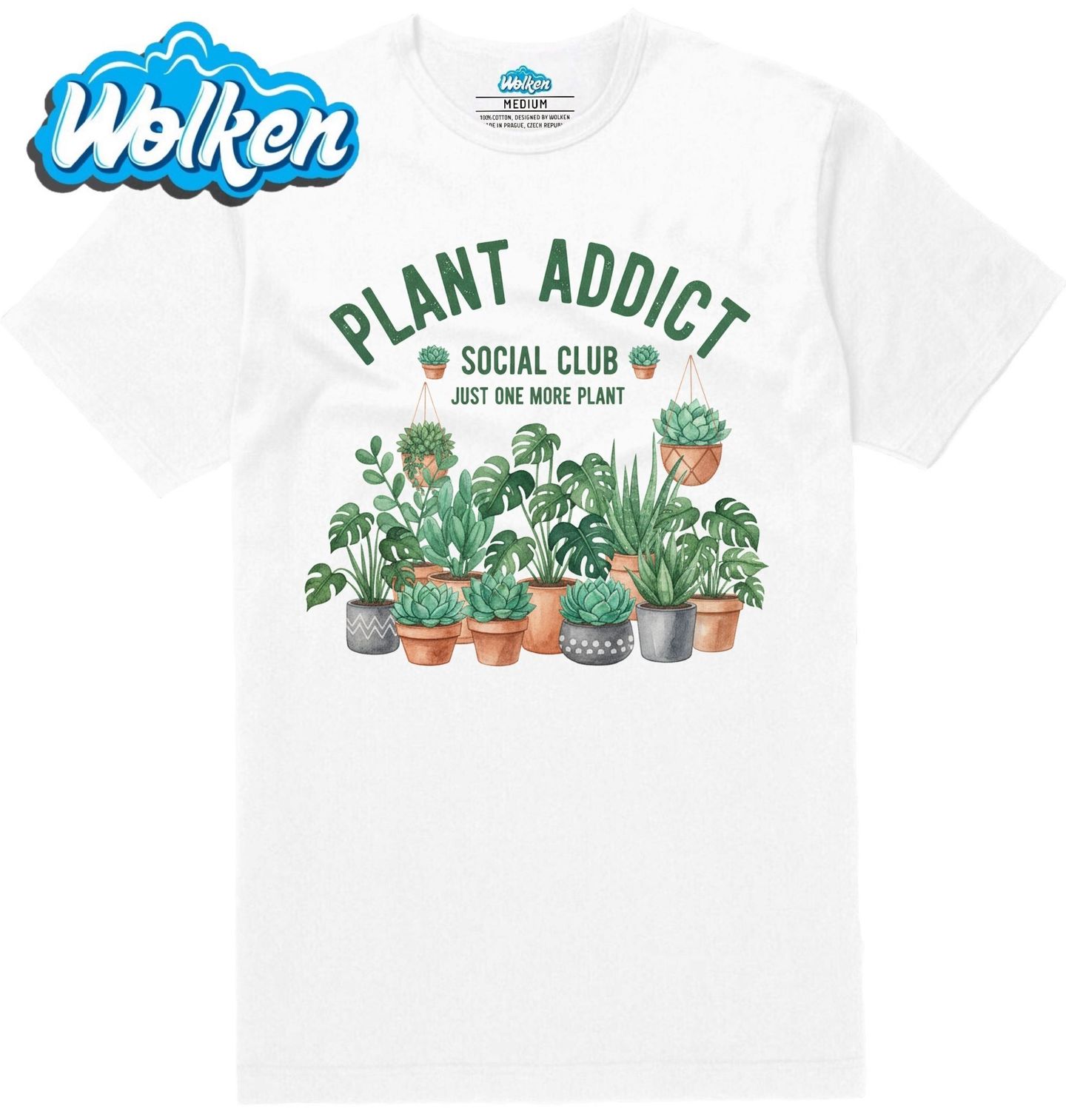 Pánské tričko Závislý na Rostlinách Plant Addict.jpg