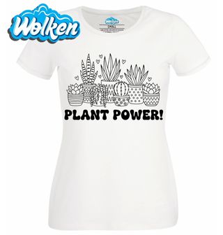 Dámské tričko  Plant Power Síla Rostlin.jpg