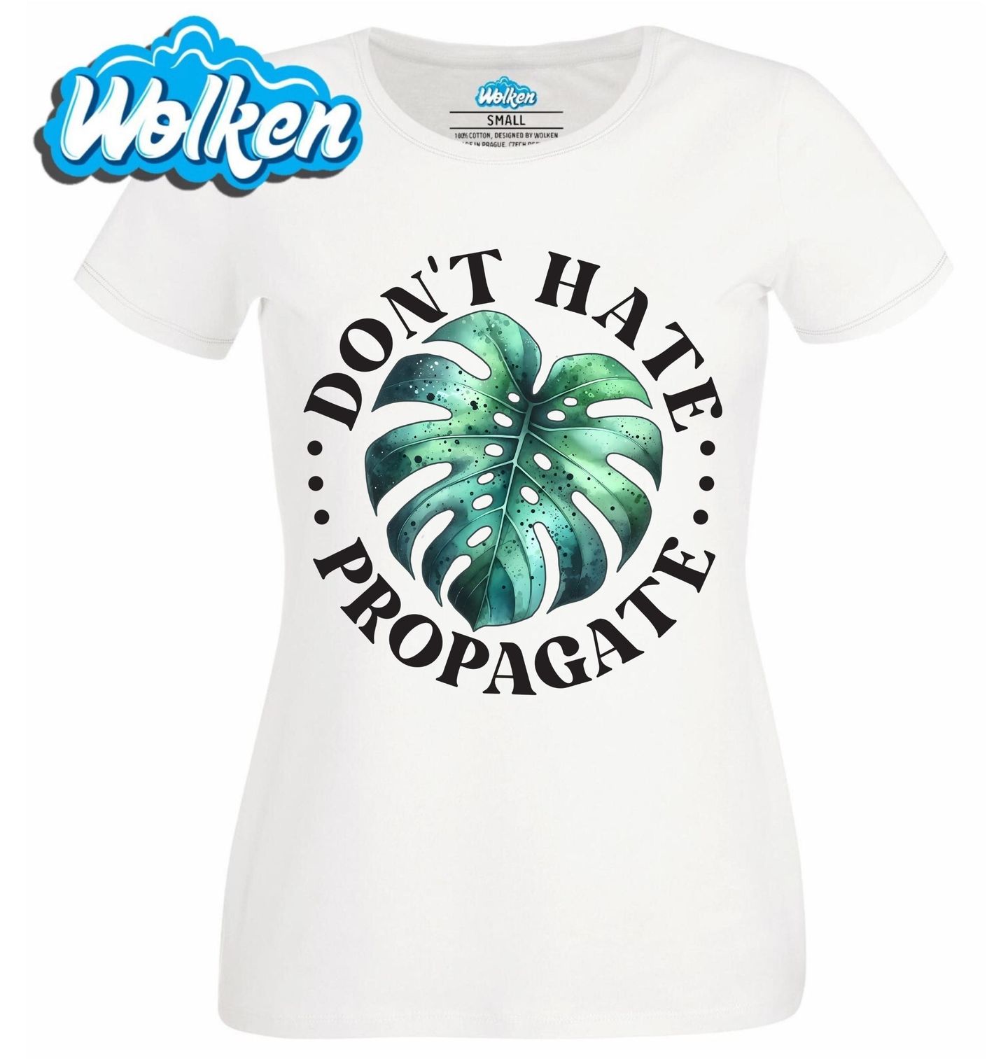 Dámské tričko Don’t Hate Monstera.jpg