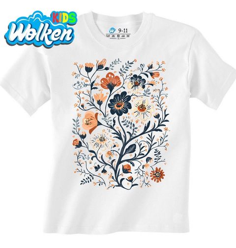 Obrázek produktu Dětské tričko Elegantní Květinový Design