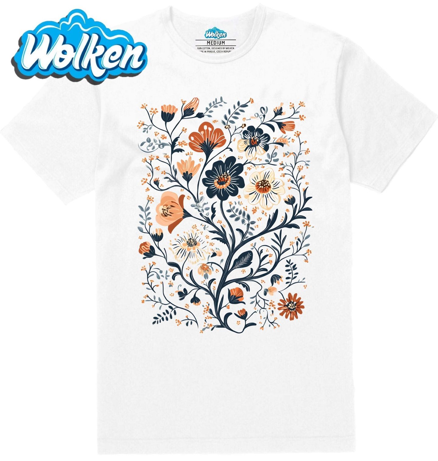 Pánské tričko  Elegantní Květinový Design.jpg