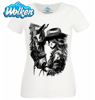 Dámské tričko Kovbojka a Kůň.jpg