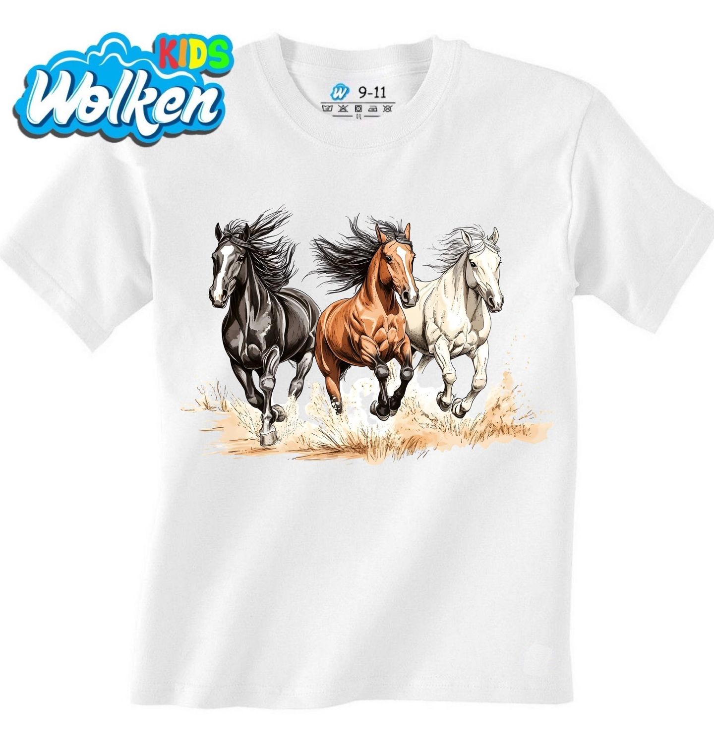 Dětské tričko Divocí Koně v Běhu.jpg