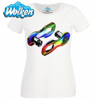 Dámské tričko Barevná Rychlospojka na Řetěz.jpg