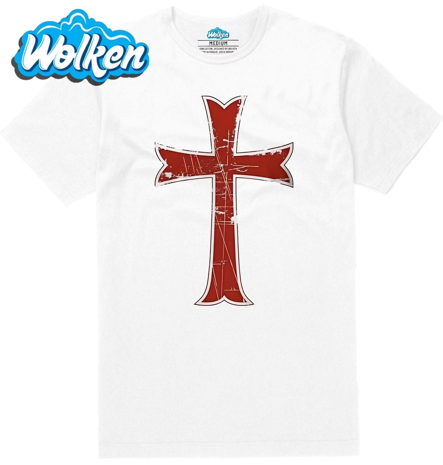 Pánské tričko Červený Kříž Templářů.jpg