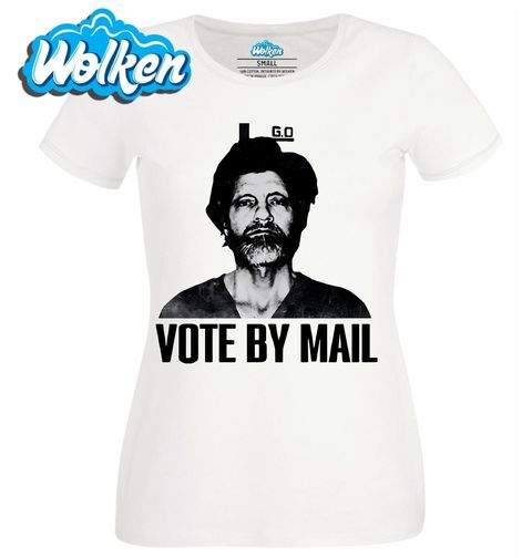 Obrázek produktu Dámské tričko Ted Kaczynski Vote by Mail