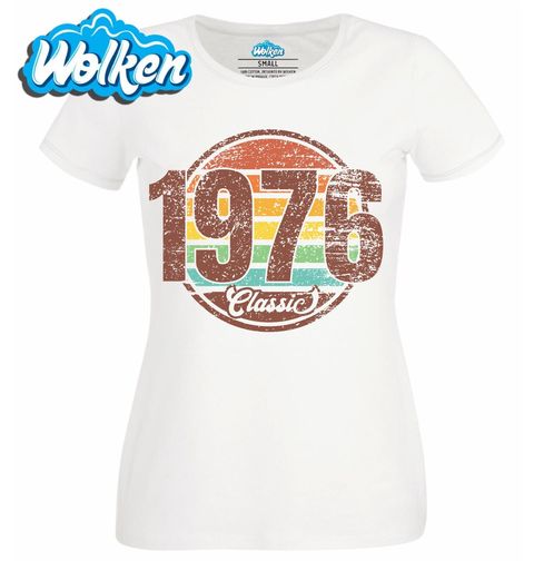 Obrázek produktu Dámské tričko 1976 Retro Barevný Design