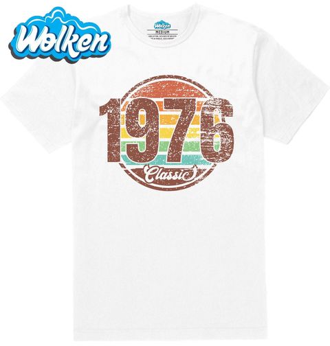 Obrázek produktu Pánské tričko 1976 Retro Barevný Design