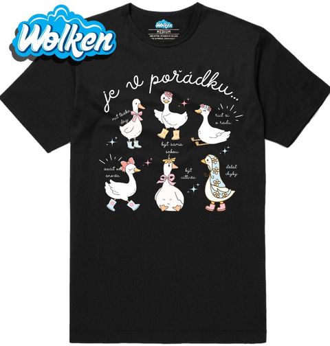 Obrázek produktu Pánské tričko Je v pořádku… být sama sebou