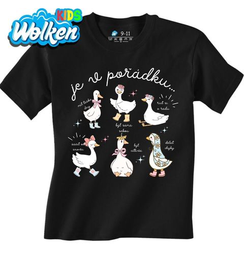 Obrázek produktu Dětské tričko Je v pořádku… být sama sebou