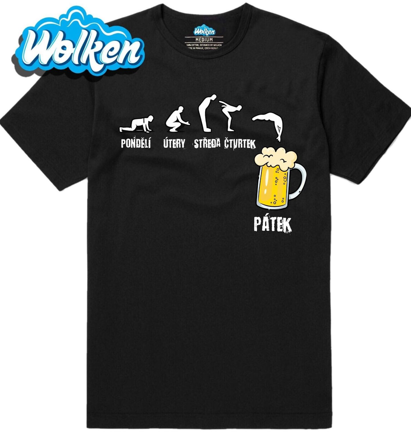 Pánské tričko Zasloužené Páteční Pivo.jpg