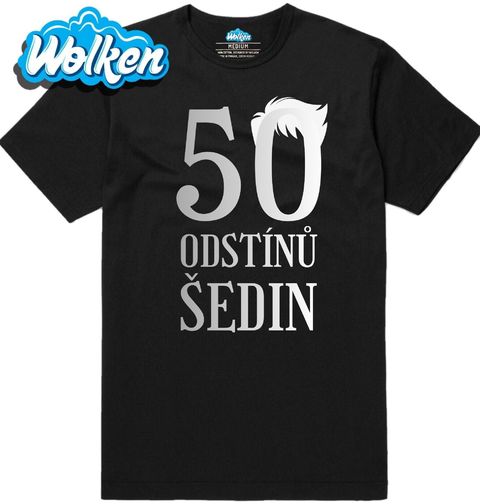 Obrázek produktu Pánské tričko 50 odstínů šedin