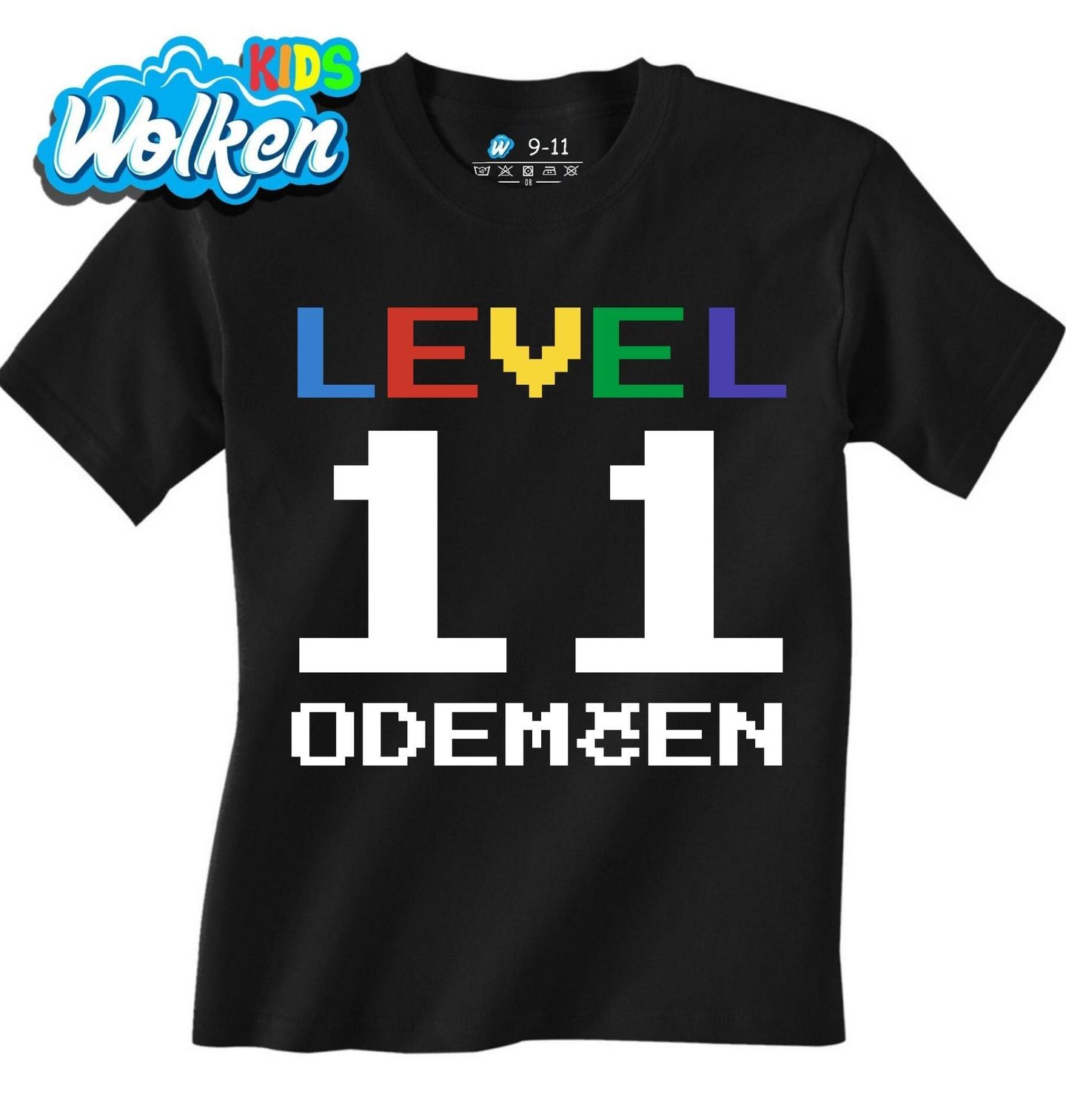 Dětské tričko Level 11 odemčen.jpg