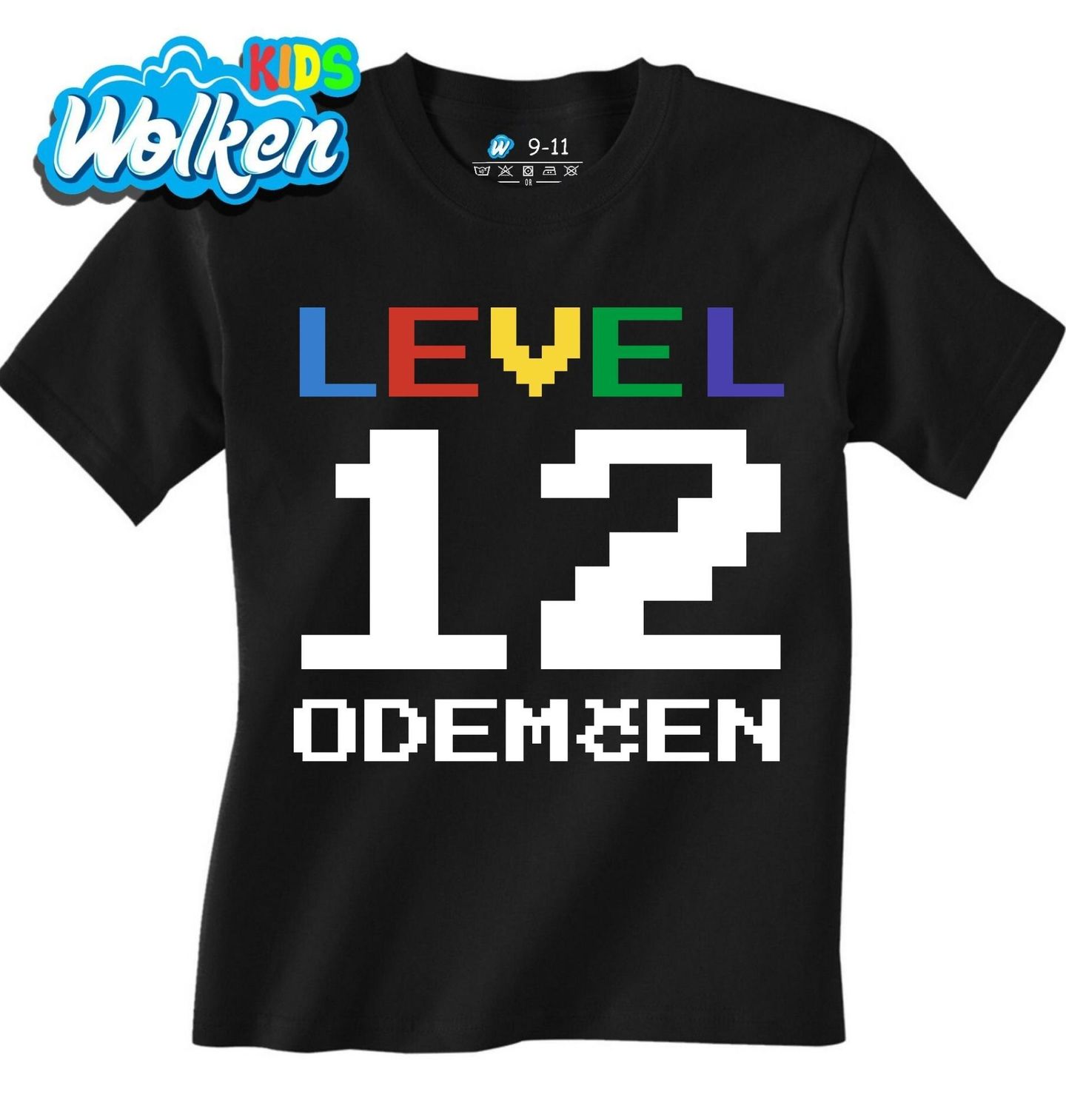 Dětské tričko Level 12 odemčen.jpg