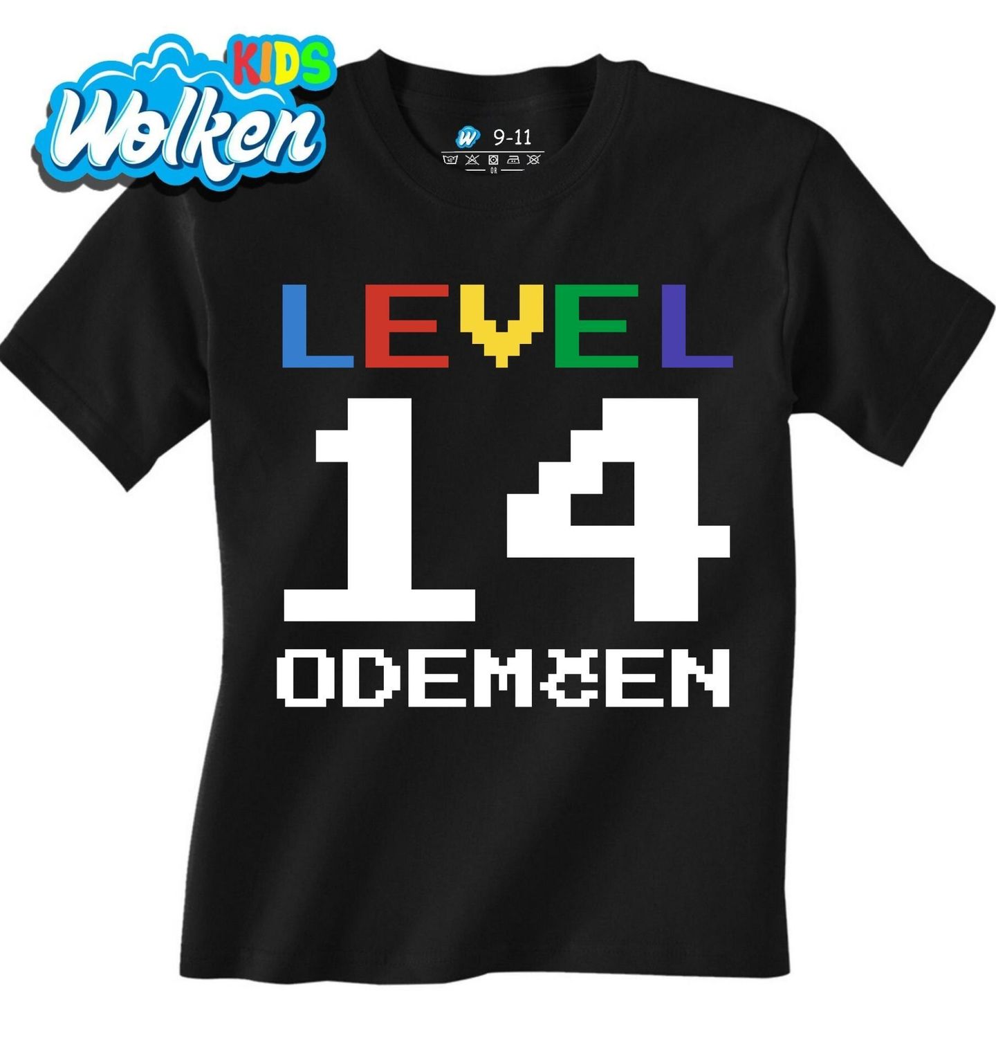 Dětské tričko Level 14 odemčen.jpg