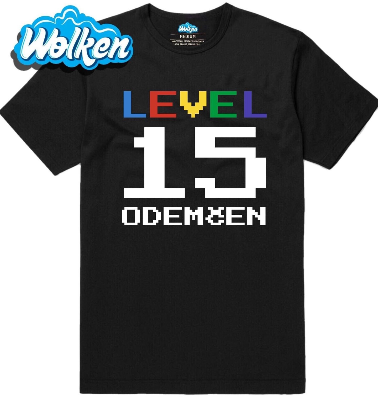 Pánské tričko Level 15 odemčen.jpg