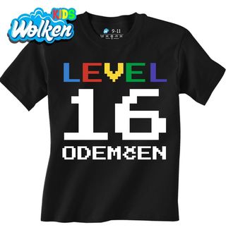 Dětské tričko Level 16 odemčen.jpg