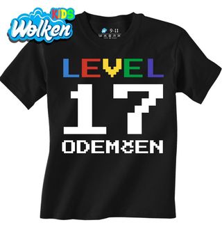 Dětské tričko Level 17 odemčen.jpg