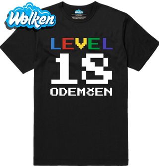 Pánské tričko Level 18 odemčen.jpg