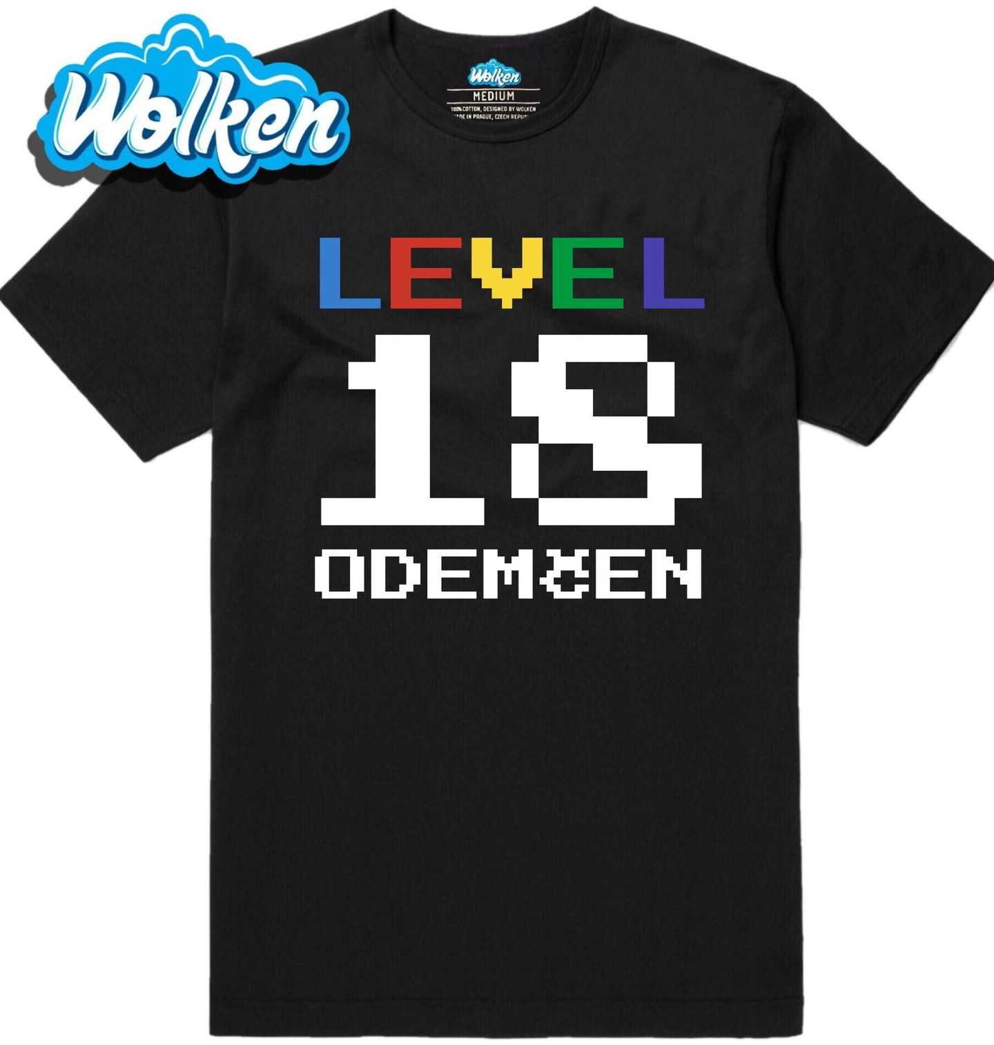 Pánské tričko Level 18 odemčen.jpg