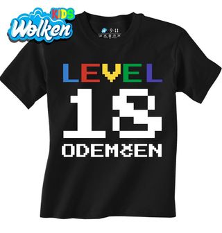 Dětské tričko Level 18 odemčen.jpg
