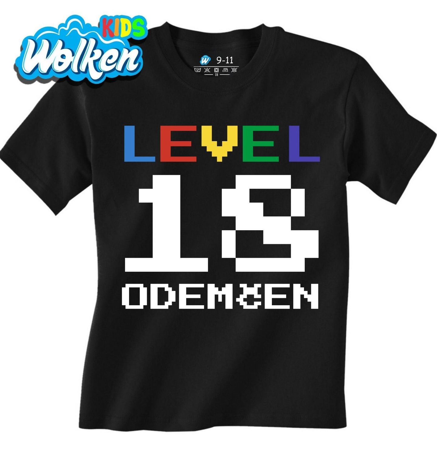 Dětské tričko Level 18 odemčen.jpg