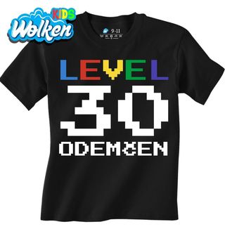 Dětské tričko Level 30 odemčen.jpg