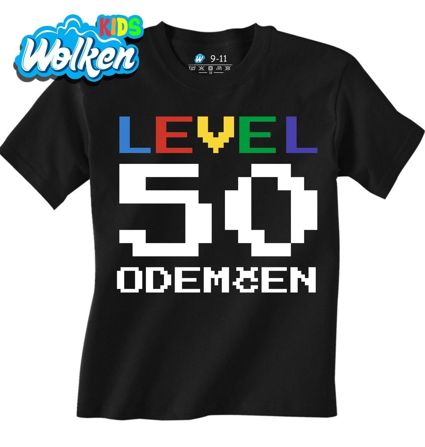 Dětské tričko Level 50 odemčen.jpg