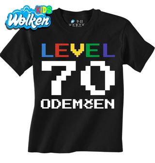 Dětské tričko Level 70 odemčen.jpg